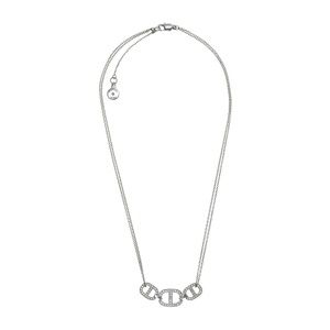 🎁 MICHAEL KORS Silver-Tone and Pave Necklace